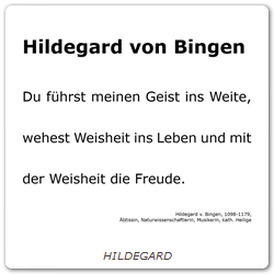 HILDEGARD