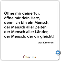 Öffne mir